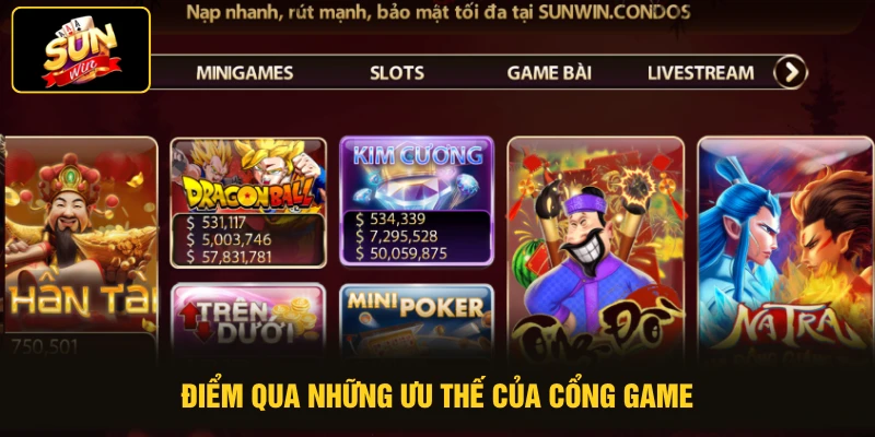Home 17 Điểm qua những ưu thế của cổng game