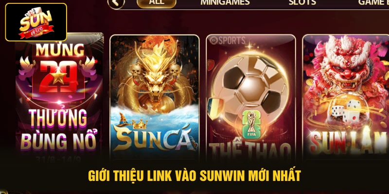 Home 14 Giới thiệu link vào SUNWIN mới nhất