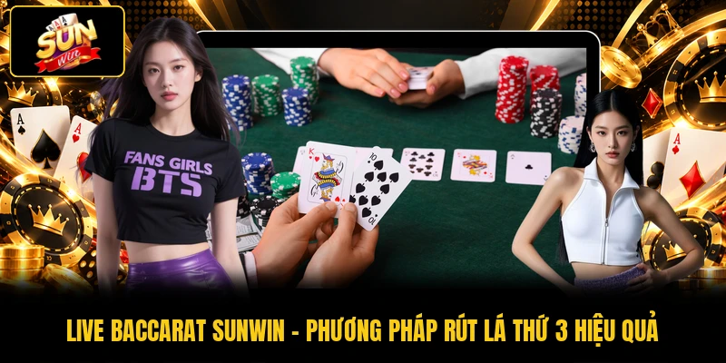Live Baccarat SUNWIN - Phương Pháp Rút Lá Thứ 3 Hiệu Quả