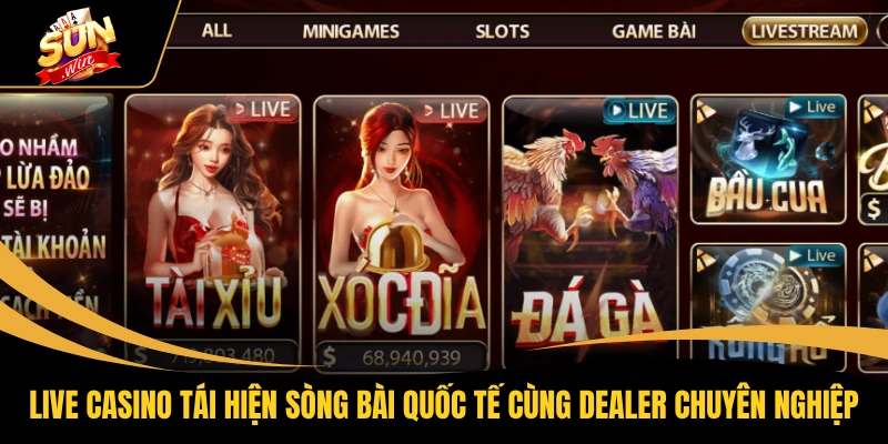 Home 20 Live Casino tái hiện sòng bài quốc tế cùng dealer chuyên nghiệp